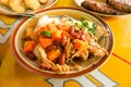 Sop Senerek or Red kidney bean soup , traditional food soup from Magelang, Indonesia. Indonesian traditional food. Made from beef Royalty Free Stock Photo