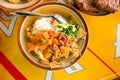 Sop Senerek or Red kidney bean soup , traditional food soup from Magelang, Indonesia. Indonesian traditional food. Made from beef Royalty Free Stock Photo