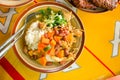 Sop Senerek or Red kidney bean soup , traditional food soup from Magelang, Indonesia. Indonesian traditional food. Made from beef Royalty Free Stock Photo