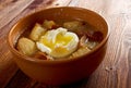 Sopa de ajo Royalty Free Stock Photo