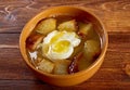 Sopa de ajo Royalty Free Stock Photo