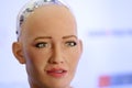 Sophia humanoid robot at Open Innovations Conference at Skolokovo technopark