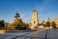 Sophia square in Kyiv city, Ukraine