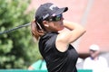 Sophie Gustafson at golf Evian Masters 2012 Royalty Free Stock Photo