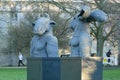 Sophie Ryder Art Exhibition at Salisbury Cathedral