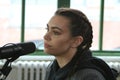 Sophie Simmons films a session in Brooklyn