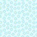 Sophisticated Daisy Flower Neon Colors Cartoon Background Pattern Seamless