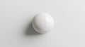 Sophisticated Marble Paperweight A Study in Light and Texture on a Clean Background Royalty Free Stock Photo