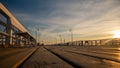 The Sopot Pier in the city of Sopot.