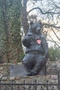 Wojtek - the Soldier Bear sculpture