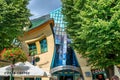 Crooked little house is an unusually shaped building in Sopot, Poland. Built in 2004, it`s part of the Rezydent shopping center