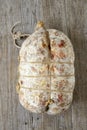 Soppressata sacked Royalty Free Stock Photo