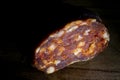 Soppressata salami of calabria Royalty Free Stock Photo