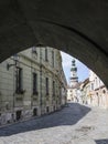 Sopron hungary europe foreshortening