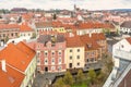 Sopron town, top view from the Firewatch Tower, Hungary Royalty Free Stock Photo