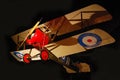 1917 Sopwith Camel biplane Royalty Free Stock Photo