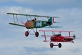 Sopwith Camel and Fokker