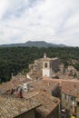 Sorano city Italy