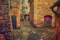 Sorano city street