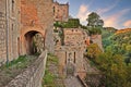 Sorano, Grosseto, Tuscany, Italy Royalty Free Stock Photo