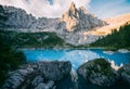 Sorapis lake Lago di Sorapis