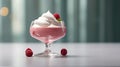 Close-up of a Sorbet with a Tart and Refreshing Flavor Royalty Free Stock Photo