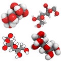 Sorbitol molecule