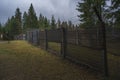 Border area Take care of a piece of German history with a border fence, water barrier, earthen bunker and observation tower