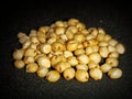 Sorghum seed photo yellow jawar seeds Royalty Free Stock Photo