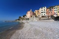 Sori from the beach, Italy Royalty Free Stock Photo