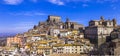 Soriano nel cimino - authentic town in Lazio, Italy Royalty Free Stock Photo