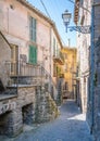 Soriano nel Cimino in a summer morning, province of Viterbo, Lazio, central Italy.