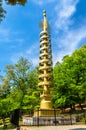 Sorin, vertical shaft finial of a pagoda - Todai-ji Temple, Nara Royalty Free Stock Photo