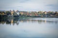 Soroca panorama and Dnister River Royalty Free Stock Photo