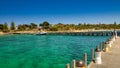 SORRENTO, AUSTRALIA - NOVEMBER 2015: City pier on a beautiful sunny day Royalty Free Stock Photo