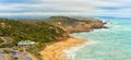 Sorrento back beach view from Coppins lookout Royalty Free Stock Photo