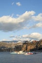 Sorrento harbor, Italy.