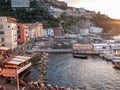 Sorrento italy in the bay of naples Royalty Free Stock Photo