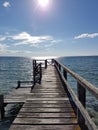 Sorrento pier Royalty Free Stock Photo