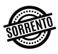 Sorrento rubber stamp