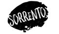 Sorrento rubber stamp