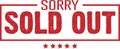 Sorry sold out