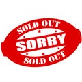 Sorry sold out