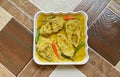 Sorshe Illish or Hilsa fish cooking with mustard seed.famous Bengali food Royalty Free Stock Photo