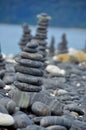 Sort the rocks on the beach