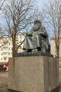 Sortavala, Karelia, The monument to Peter Shemakek, karelian narrator and the Rune-singer