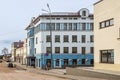 SORTAVALA. REPUBLIC OF KARELIA. RUSSIA. street Chkalova, ÃÂ´. 3, The main street of Sortavala, old historical buildings of