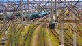 Sorting station, a large railway junction