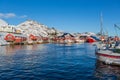 Sorvagen village on Lofoten Islands