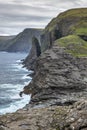 Sorvagsvatn lake cliffs on Faroe Islands